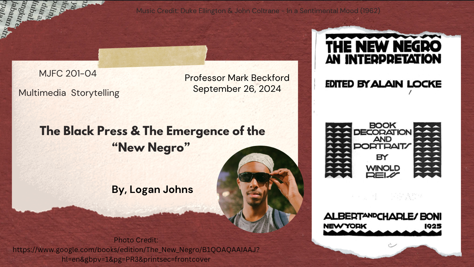 The Black Press and the Rise of the New Negro: A Legacy of Resistance and Empowerment